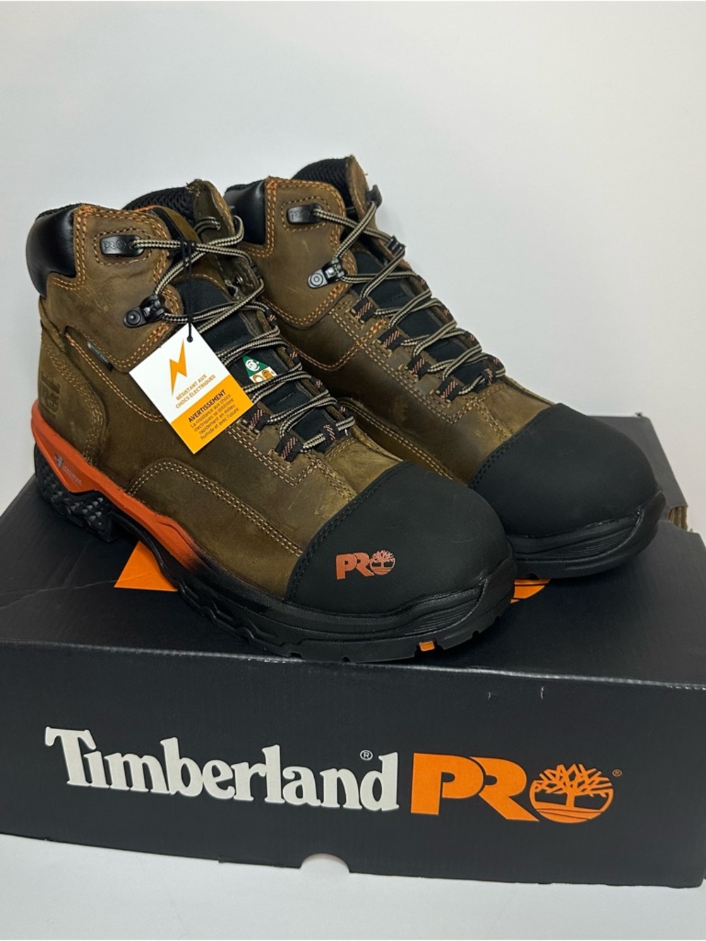 Timberland PRO Bosshog 6" Composite Safety Toe Waterproof Work Boots Men’s 8.5